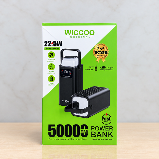 پاوربانک wiccoo مدل WP50