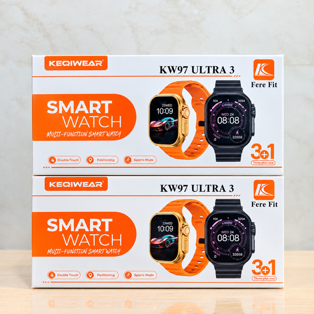 ساعت هوشمند Keqiwear مدل KW97 ULTRA3