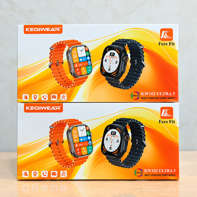 ساعت هوشمند Keqiwear مدل KW102 ULTRA3