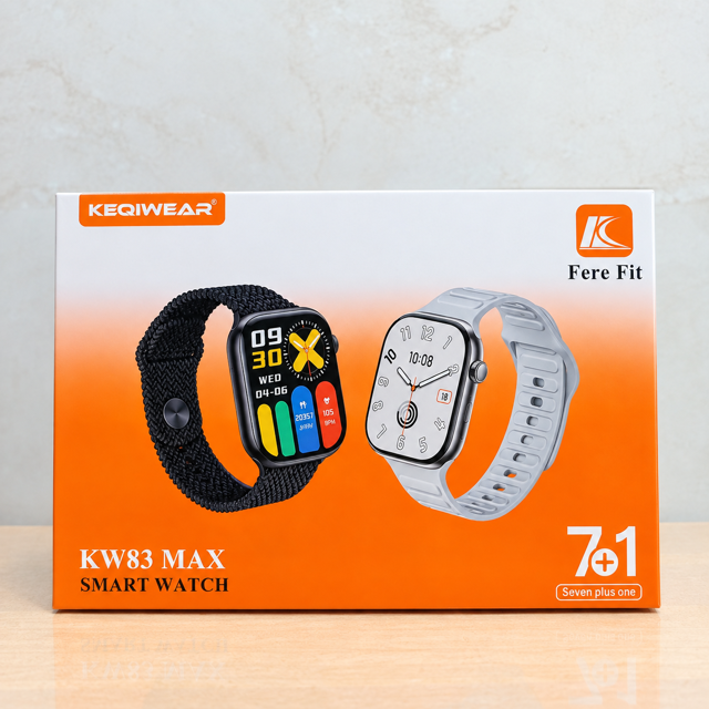 ساعت هوشمند Keqiwear مدل KW83 MAX