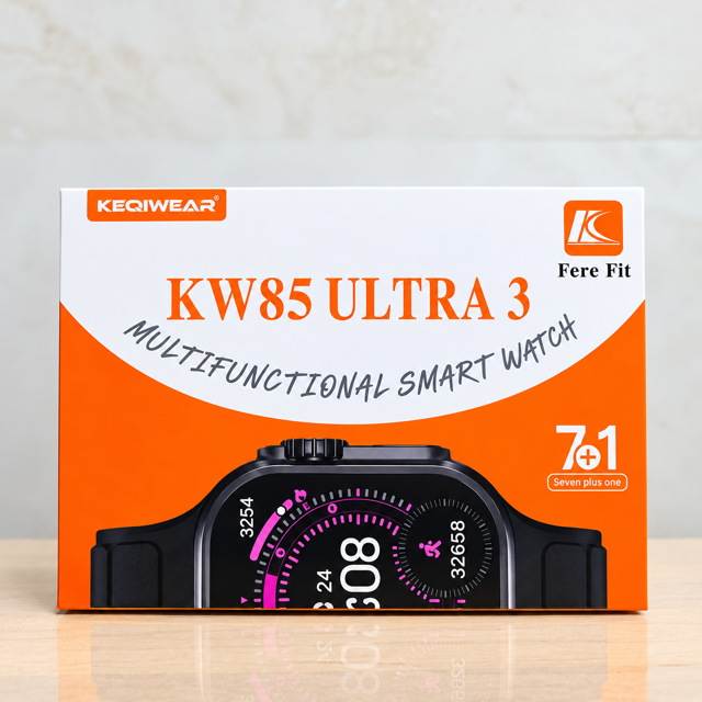 ساعت هوشمند Keqiwear مدل KW85 ULTRA3
