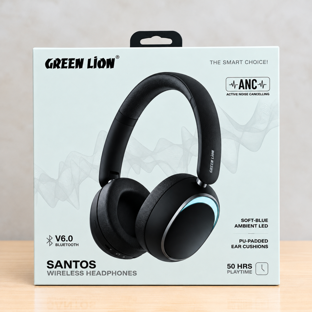 هدفون بی سیم گرین لاین مدل SANTOS